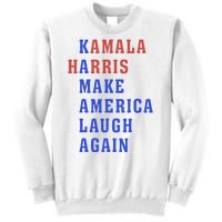 Kamala Harris Madam President Make America Laugh Again 2024 Sweatshirt