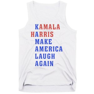 Kamala Harris Madam President Make America Laugh Again 2024 Tank Top