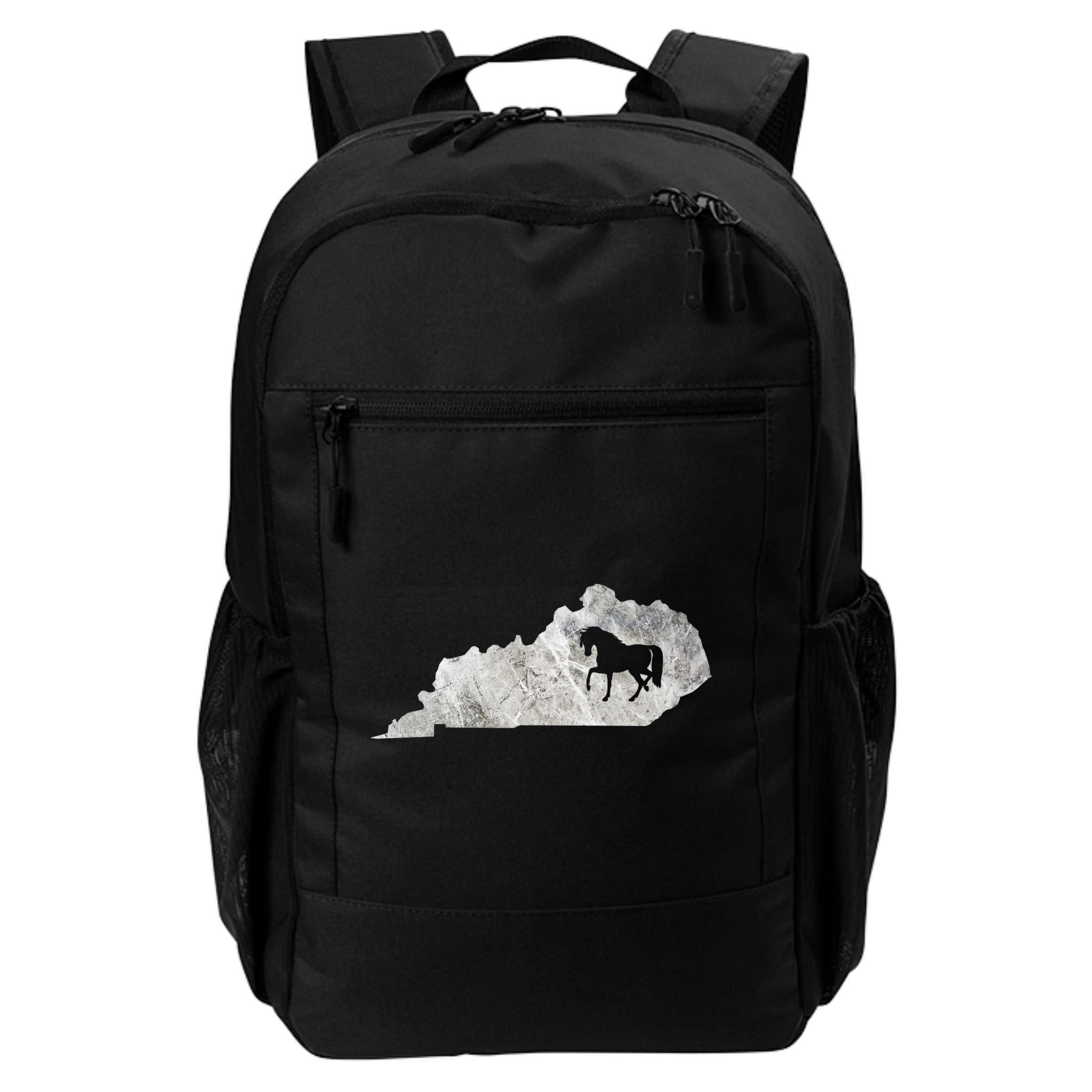 Kentucky Horse Map Horseback Riding Equestrian Racing Gift Backpack