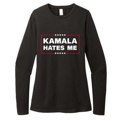 Kamala Hates Me Trump 2024 American Elections Womens CVC Long Sleeve Shirt