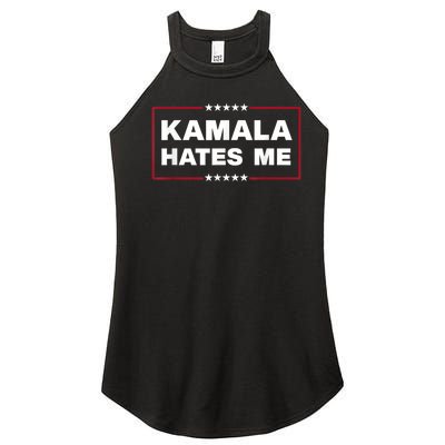 Kamala Hates Me Trump 2024 American Elections Women’s Perfect Tri Rocker Tank