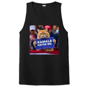 Kamala Hates Me Funny Political Saying Cat Lover PosiCharge Competitor Tank