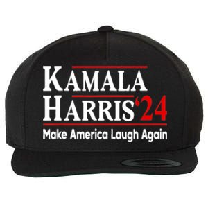 Kamala Harris Make America Laugh Again Gift Wool Snapback Cap