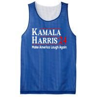 Kamala Harris Make America Laugh Again Gift Mesh Reversible Basketball Jersey Tank