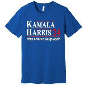 Kamala Harris Make America Laugh Again Gift Premium T-Shirt