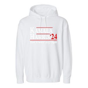 Kamala Harris Make America Laugh Again Gift Garment-Dyed Fleece Hoodie