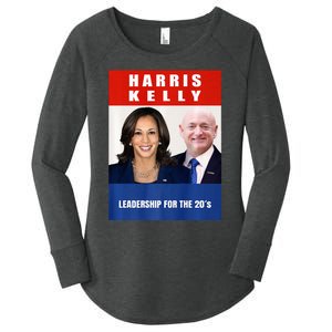 Kamala Harris Mark Kelly 2024 Harris Kelly 2024 Usa Election Women's Perfect Tri Tunic Long Sleeve Shirt