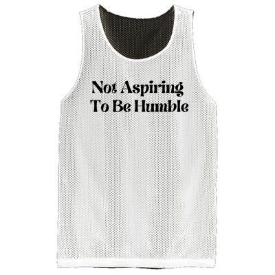 Kamala Harris Not Aspiring To Be Humble Mesh Reversible Basketball Jersey Tank