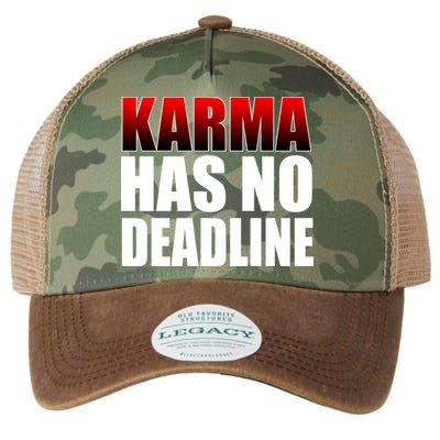 Karma Has No Deadline Legacy Tie Dye Trucker Hat