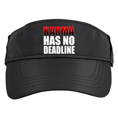 Karma Has No Deadline Adult Drive Performance Visor