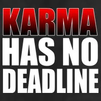 Karma Has No Deadline 25L Jumbo Tote