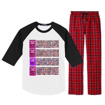 Know Hope Nc Banners Raglan Sleeve Pajama Set