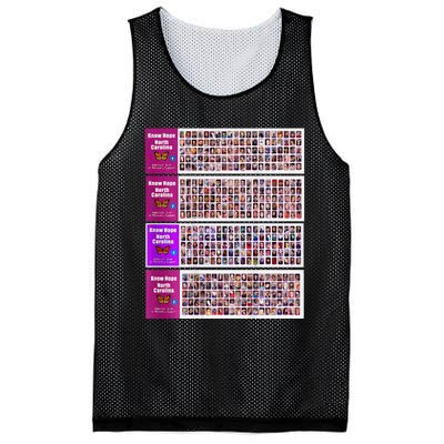 Know Hope Nc Banners Mesh Reversible Basketball Jersey Tank