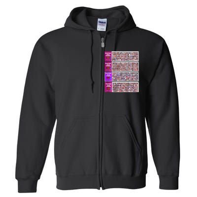 Know Hope Nc Banners Full Zip Hoodie