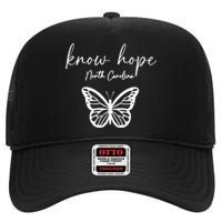 Know Hope North Carolina Banner 1 High Crown Mesh Back Trucker Hat