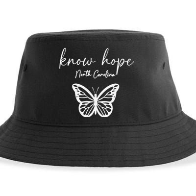 Know Hope North Carolina Banner 1 Sustainable Bucket Hat