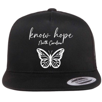 Know Hope North Carolina Banner 1 Flat Bill Trucker Hat