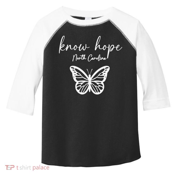 Know Hope North Carolina Banner 1 Toddler Fine Jersey T-Shirt