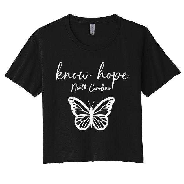 Know Hope North Carolina Banner 1 Crop Top
