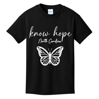 Know Hope North Carolina Banner 1 Kids T-Shirt
