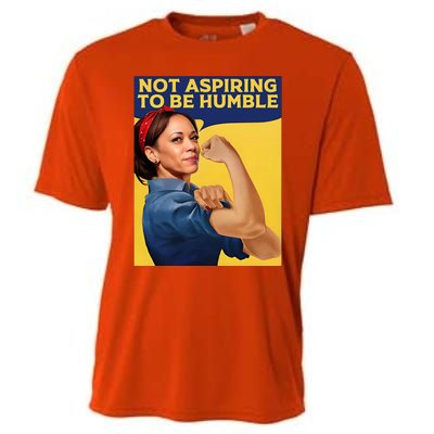 Kamala Harris Not Aspiring To Be Humble Cooling Performance Crew T-Shirt