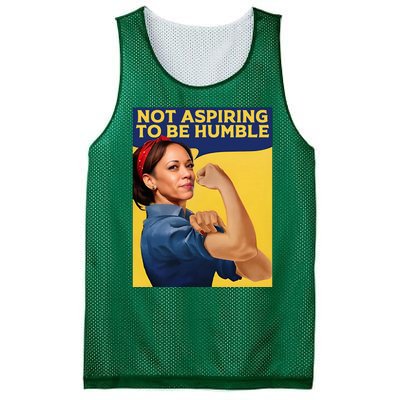 Kamala Harris Not Aspiring To Be Humble Mesh Reversible Basketball Jersey Tank