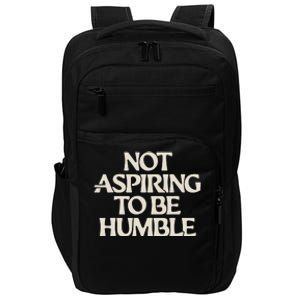 Kamala Harris Not Aspiring To Be Humble Impact Tech Backpack