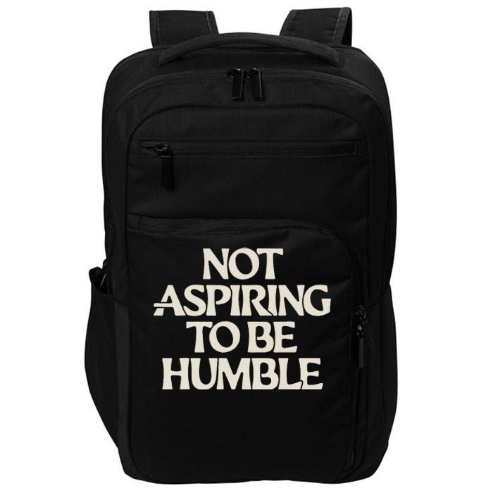 Kamala Harris Not Aspiring To Be Humble Impact Tech Backpack