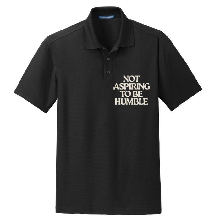 Kamala Harris Not Aspiring To Be Humble Dry Zone Grid Polo