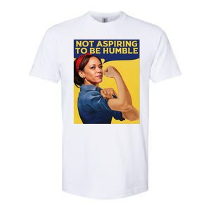 Kamala Harris Not Aspiring To Be Humble Softstyle CVC T-Shirt