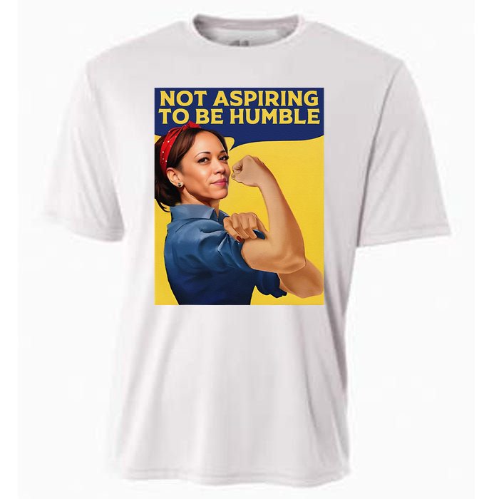 Kamala Harris Not Aspiring To Be Humble Cooling Performance Crew T-Shirt