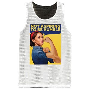 Kamala Harris Not Aspiring To Be Humble Mesh Reversible Basketball Jersey Tank