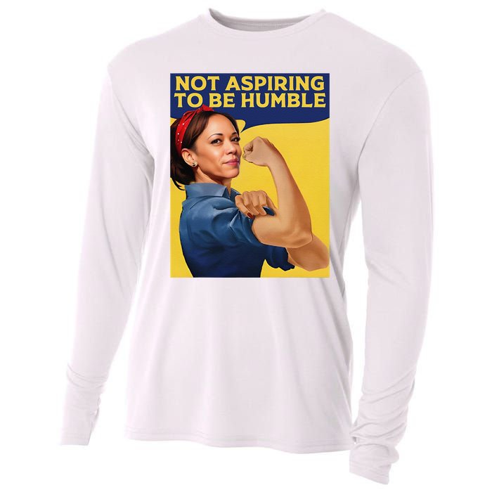 Kamala Harris Not Aspiring To Be Humble Cooling Performance Long Sleeve Crew