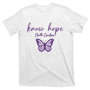 Know Hope North Carolina 3 Banners T-Shirt