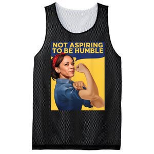 Kamala Harris Not Aspiring To Be Humble Mesh Reversible Basketball Jersey Tank