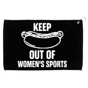 Keep Hotdogs Out Of Sports Funny Grommeted Golf Towel