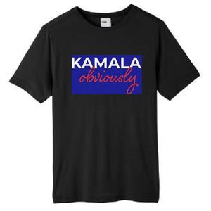 Kamala Harris Obviously Tall Fusion ChromaSoft Performance T-Shirt