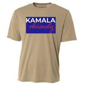 Kamala Harris Obviously Cooling Performance Crew T-Shirt