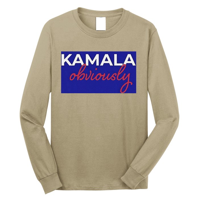 Kamala Harris Obviously Long Sleeve Shirt