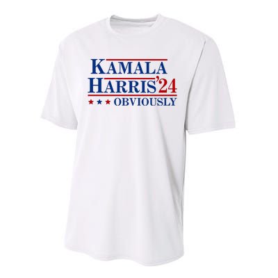 Kamala Harris Obviously 2024 Performance Sprint T-Shirt