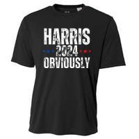 Kamala Harris Obviously A Vote For President 2024 Cooling Performance Crew T-Shirt