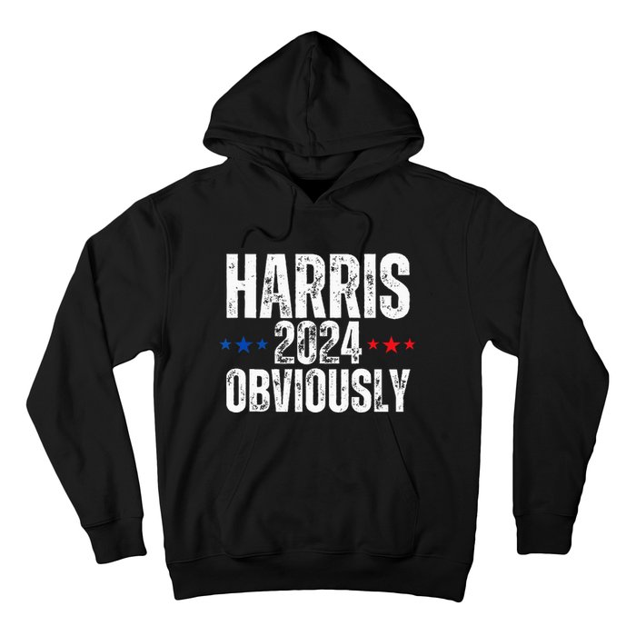 Kamala Harris Obviously A Vote For President 2024 Hoodie