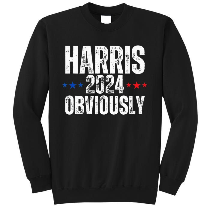 Kamala Harris Obviously A Vote For President 2024 Sweatshirt