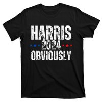 Kamala Harris Obviously A Vote For President 2024 T-Shirt