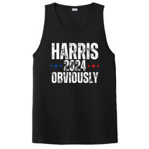 Kamala Harris Obviously A Vote For President 2024 PosiCharge Competitor Tank