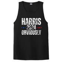 Kamala Harris Obviously A Vote For President 2024 PosiCharge Competitor Tank