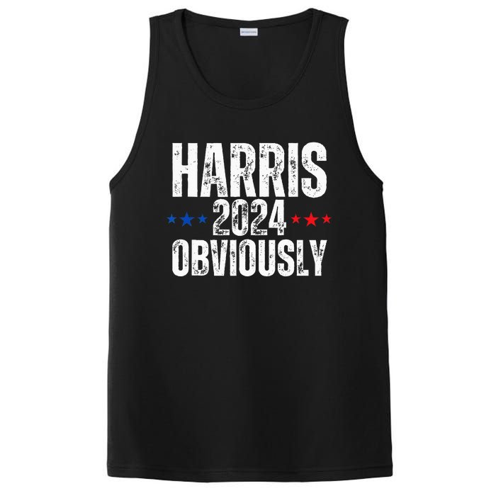 Kamala Harris Obviously A Vote For President 2024 PosiCharge Competitor Tank