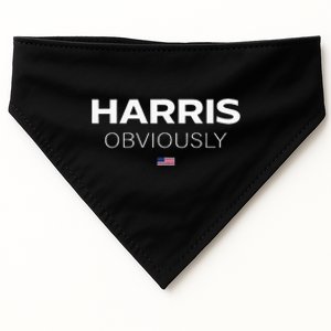 Kamala Harris Obviously USA-Made Doggie Bandana