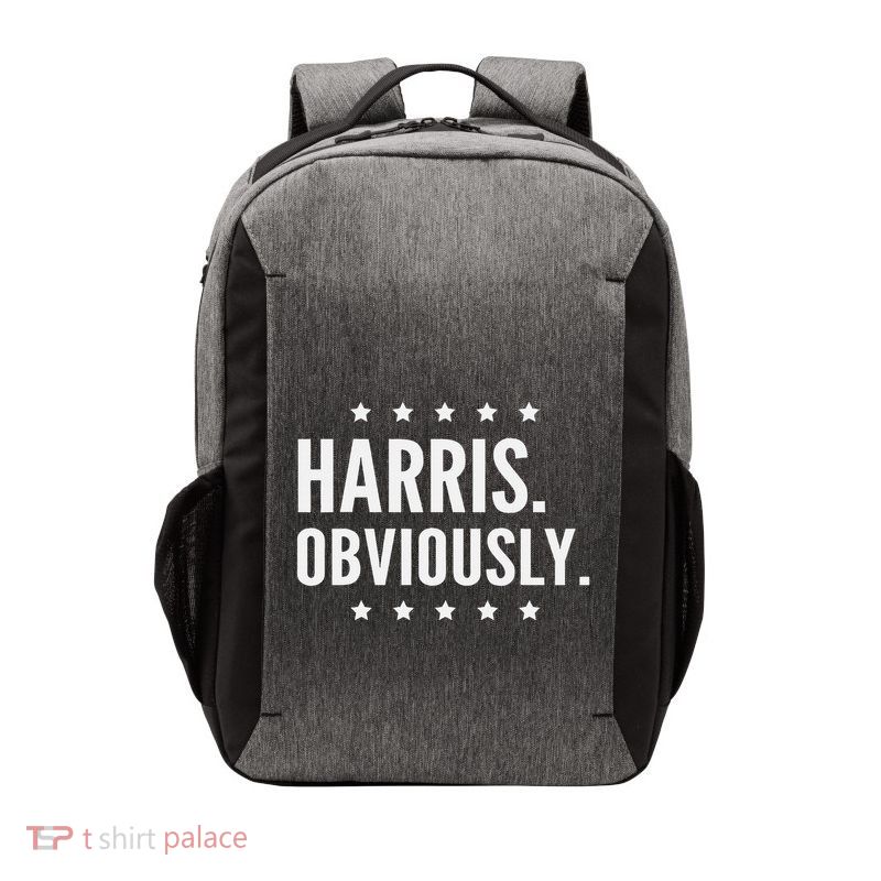 Kamala Harris Obviously 2024 Vector Backpack