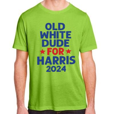 Kamala Harris Old White Dudes For Harris Funny Political Adult ChromaSoft Performance T-Shirt